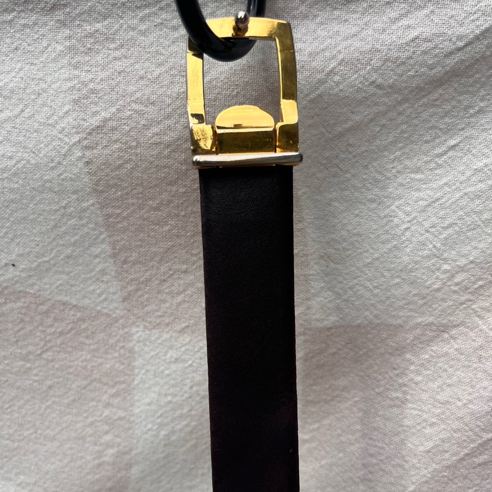 Christian Dior Vintage Leather Belt - Picture 4 of 8